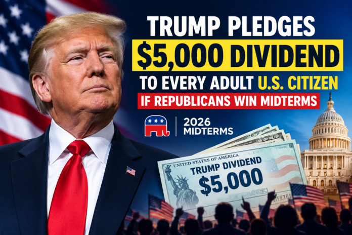 Trump $5,000 dividend proposal for adult U.S. citizens